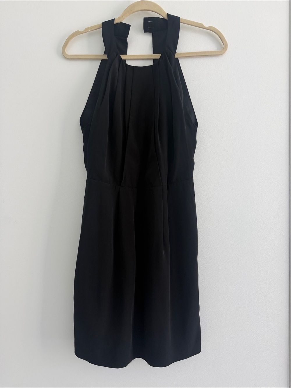 BCBGeneration Black Halter Mini Dress